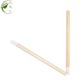 Bamboo Handle Lip Wands Brush Lipstick Applicator Brushes