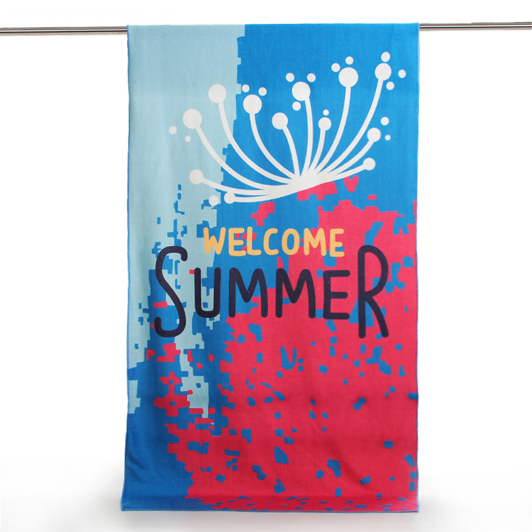 microfiber printing beach towel