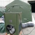 Mobile air conditioner for temporary buildings