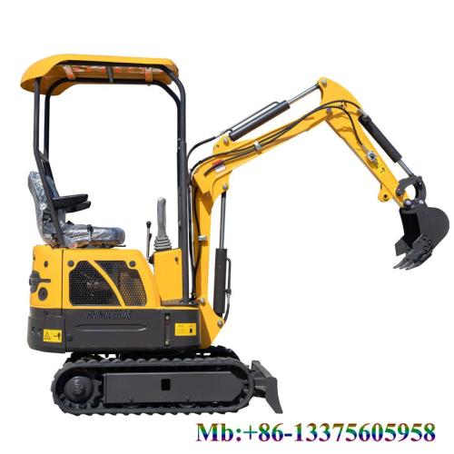 China mini excavator small excavator 0.8 ton excavator hammer