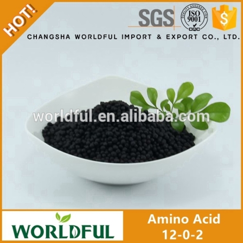 NPK 12-0-2 Amino Acid Granular Slow Release Granules Amino Acid Fertilizer