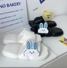 Women's Summer Bunny Ear Slippers: Soft, Kawaii, and Comfortable Home & Casual Sandals