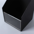 APEX Black Desktop Metal Display Brochure Stand Small