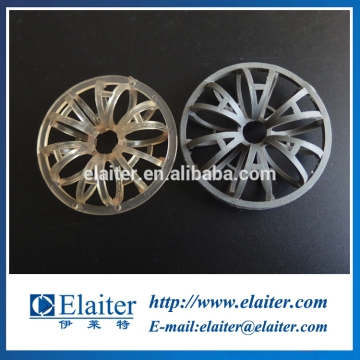 High quality plastic tellerette rosette ring, plastic teller rosette ring, plastic taylor garland ring