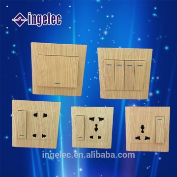 high quality good type MX 250v colourful wall socket and wall switch