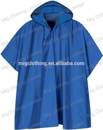 Motorcycle rain poncho