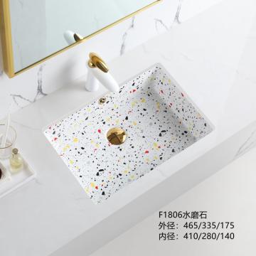 Bathroom Undermount Sink Rectangle Undermount Art Wash Basin