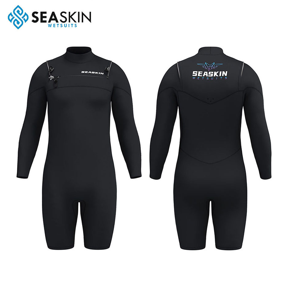 Seaskin berkualitas tinggi Neoprene Short Surfing Wetsuit