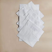 White Napkins Disposable 1/4Fold Cocktails Paper Napkins