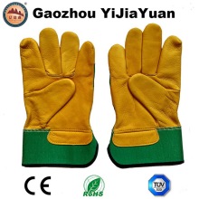 Industrial Safety Leather Hand Work Gloves for Wholesale