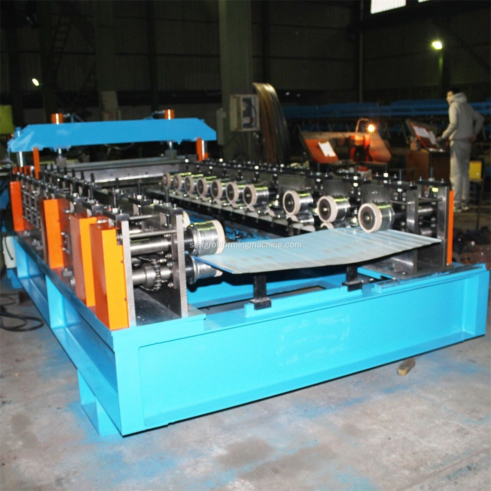 Supermarket Storage Shelf Baffle Plate Roll Forming Machine