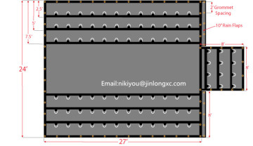 super light 14 Oz lumber tarp