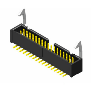 Cabeçalho de ejetor de 2.54mm SmTtype com trava de metal