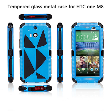 HTC1-M8 New Fashion Metal Protective Phone Case