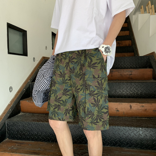 Camouflage-Strandshorts für Herren