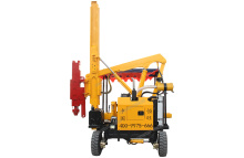 Mini Guardrail Pile Driver Hot Sale