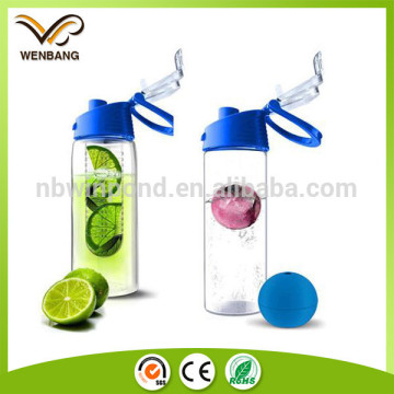 flip top fruit infusion water bottle infuser