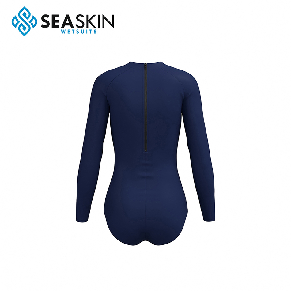 Seaskin bayan özelleştirilebilir uzun kollu bikini wetsuit