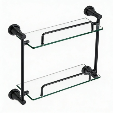 Bathroom Shelf With Guardrail