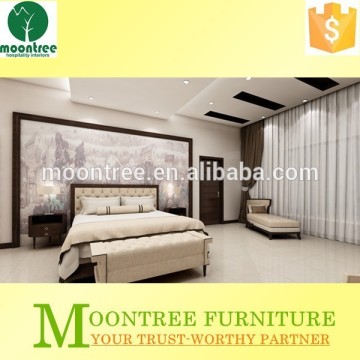 Moontree MBR-1390 solid ash wood bedroom furniture set