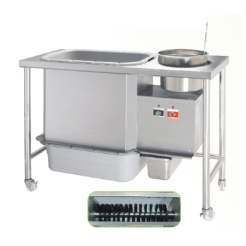 Henny Penny Chicken Breading Machine: Electric Breading Table & Brush System