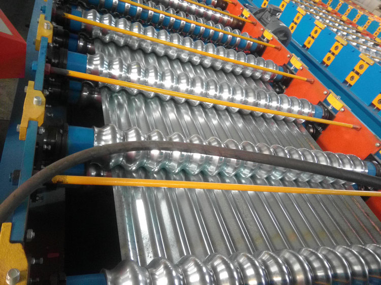 corrugated iron steel rolling machine