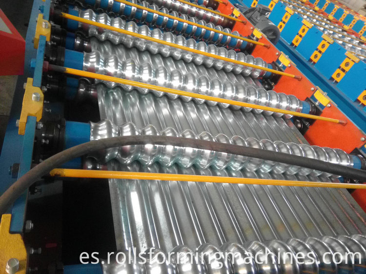 portable metal roofing roll forming machine