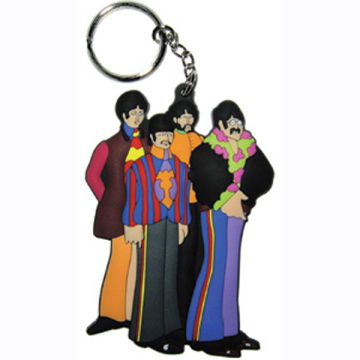 wholesale promotional soft rubber keychain maker