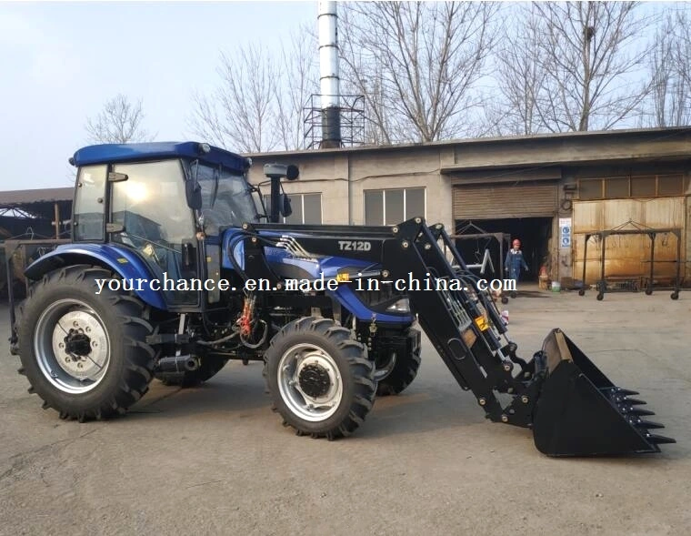 Ce Certificate High Quality Tz12D 90-140HP Tractor Mounted Heavy Duty Durable Front End Loader for Sale