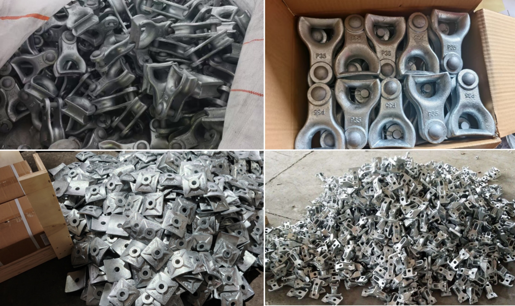 Utility Poleline Casting gömbgrafitos vas A563 Poleline Fitting