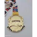 Bespoke Award Race Gold Metal Sports Medal