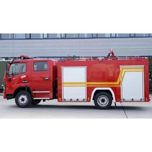 Dongfeng 3-5tons water pumper remote control fire truck