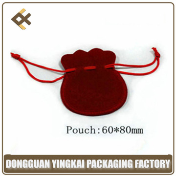 Elegant Wholesale Custom Printed Velvet Pouch