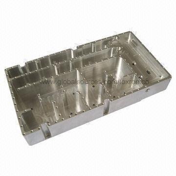 Aluminum Machined Parts with Inner Plating, Outer Painting, Screws and Flange