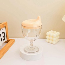 Red wine shape training cup baby learning cup