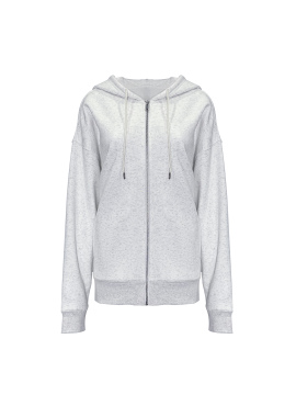 Women's CVC full open zipper casual sports jacket