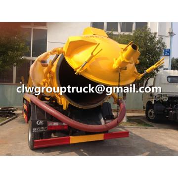 Dongfeng Sewage Suction Truck With Vacuum Pump