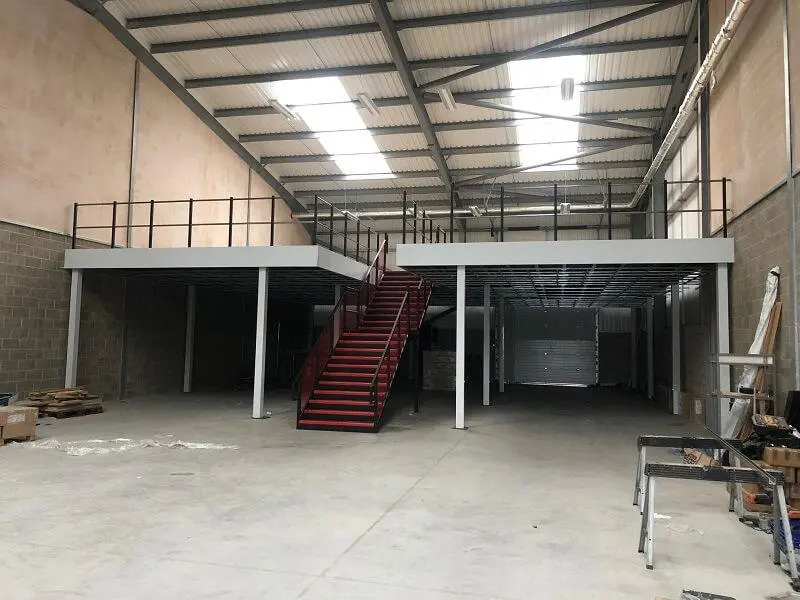 Warehouse Storage Steel Structural Mezzanine Floor Steel Platform