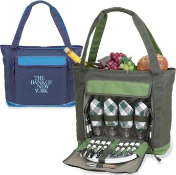 Adventurer Picnic Cooler Tote for Four