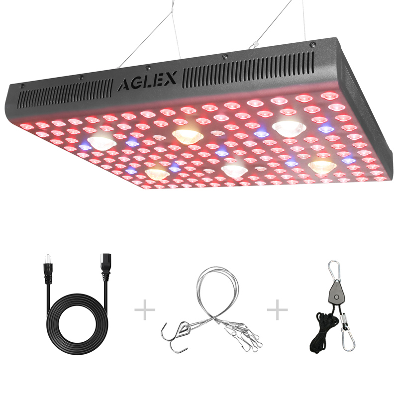 Potente LED de 650W Crescer Light Equivalente Tradicional 3000W