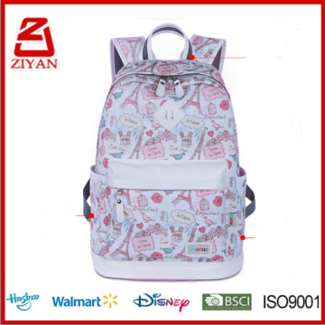 lovely canvas laptop backpack casual backpack for 14' inch laptop