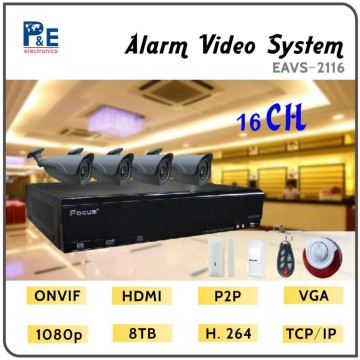 New Product CCTV NVR DVR Alarm System