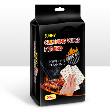 Remove Grease Quality BBQ Cleaning Wipes