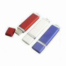 Promotional USB Flash Drives with 64MB to 32GB Memory Capacity, Customized Logos Available