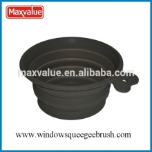 foldable rubber pet bowl