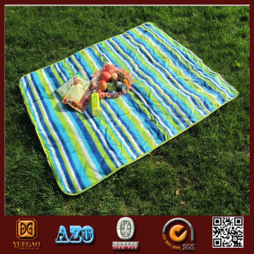 folded plaid waterproof picnic outdoor blanket