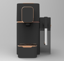 NC coffee machine with milk system