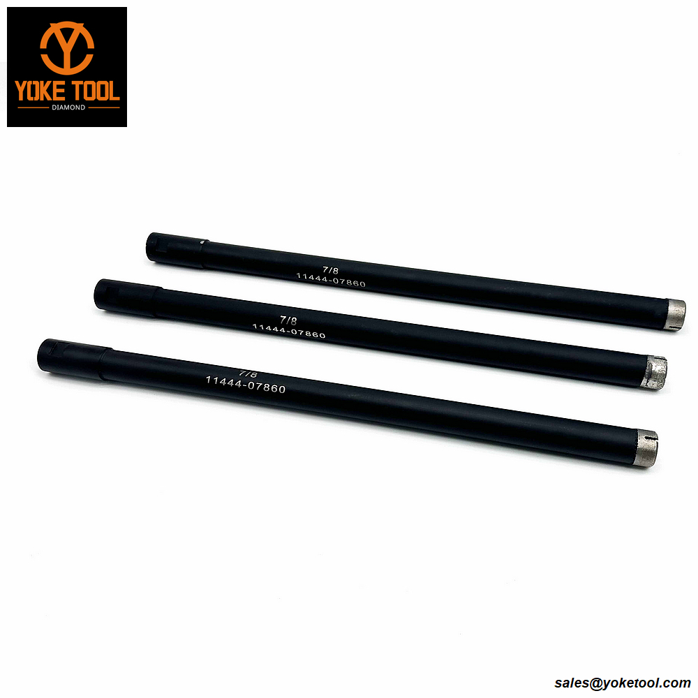 Lézerrel hegesztett gyémánt magfúrók vasbetonhoz