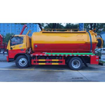 Dongfeng 4x2 Caminhão de tanque de esgoto a vácuo