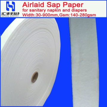 Airlaid SAP Paper for hygienic products